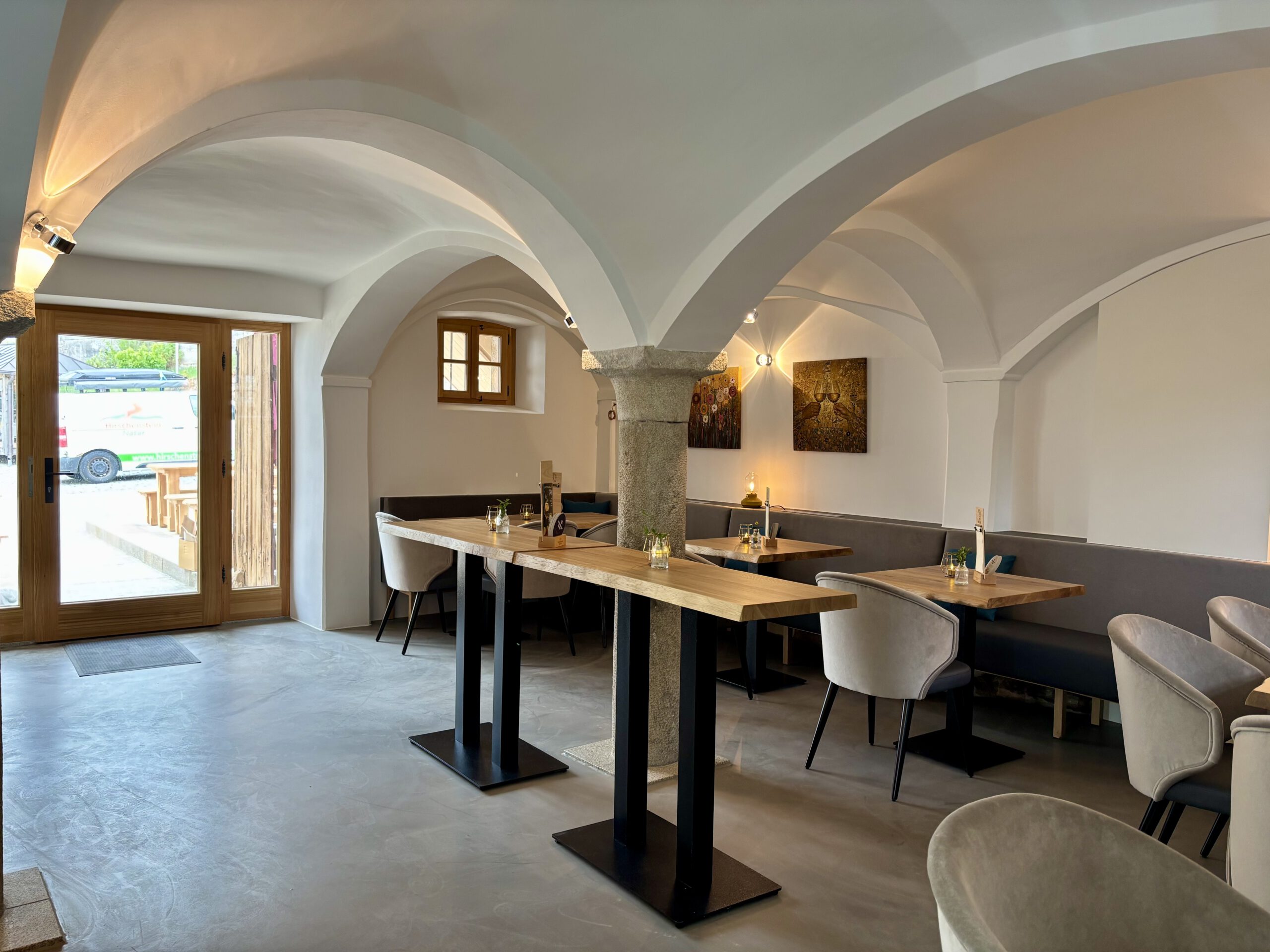 Sitzbereich im Café Anno 1705