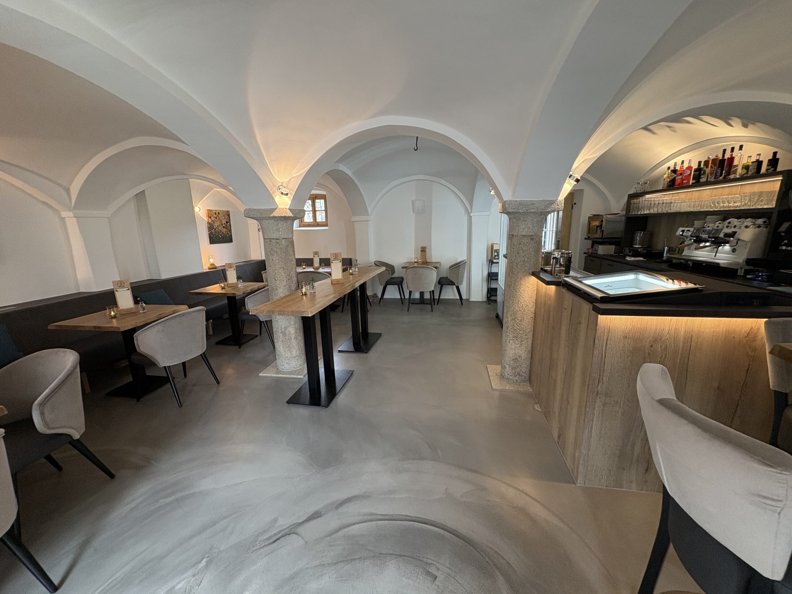Historischer Innenraum des Café Anno 1705